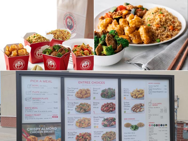 Panda Express Menu