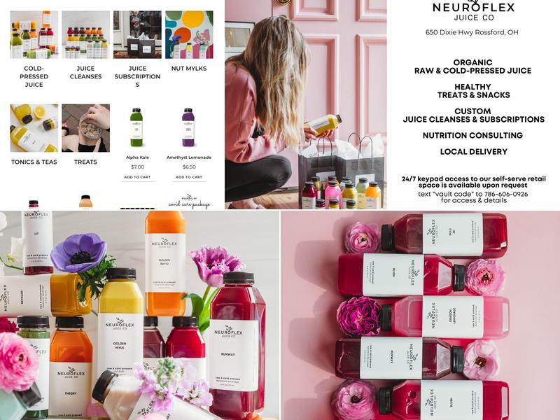 Neuroflex Juice Co. Menu