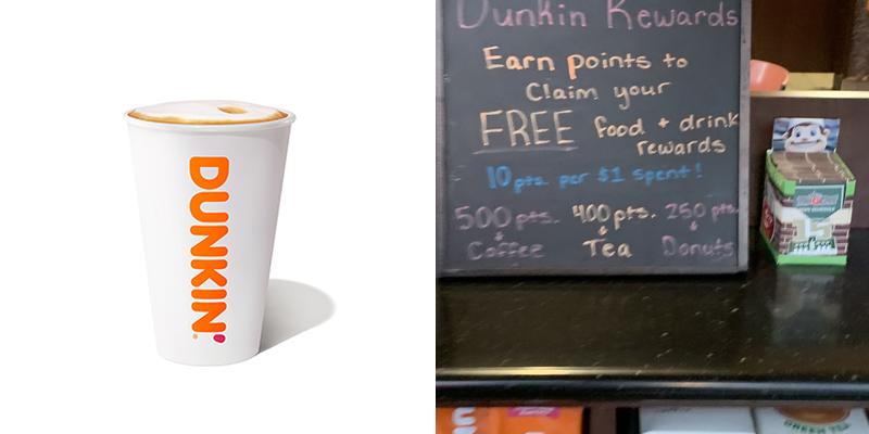 Dunkin' Menu