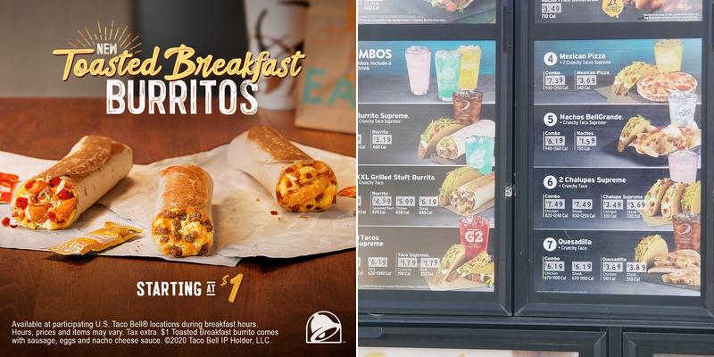 Taco Bell Menu