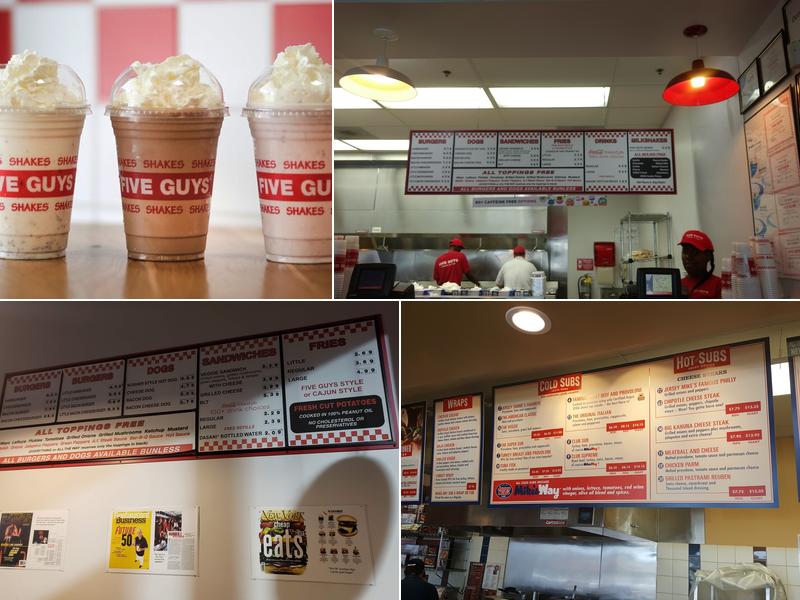 Five Guys Menu