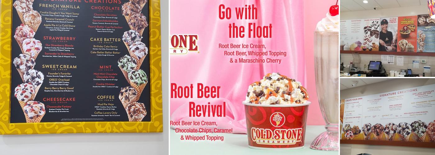 Cold Stone Creamery Menu