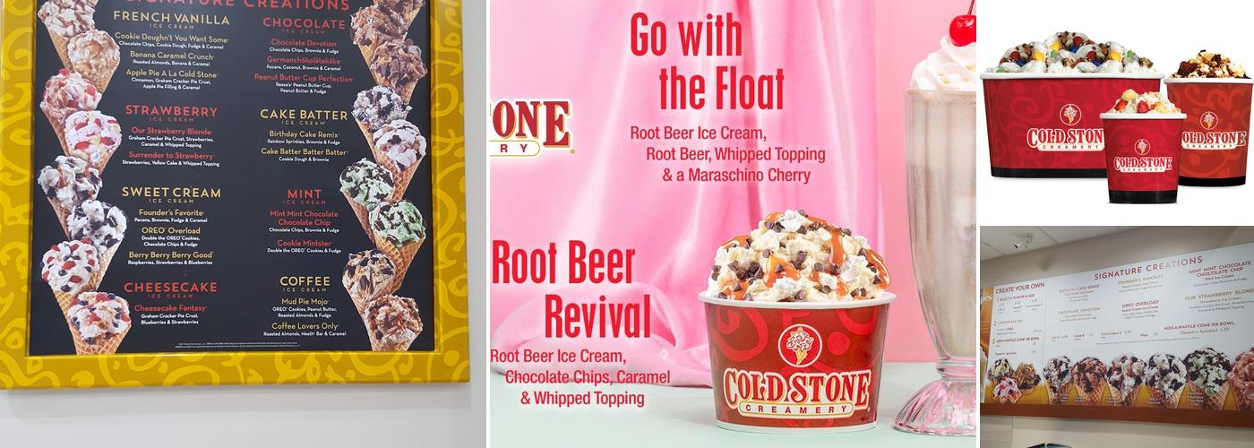 Cold Stone Creamery Menu