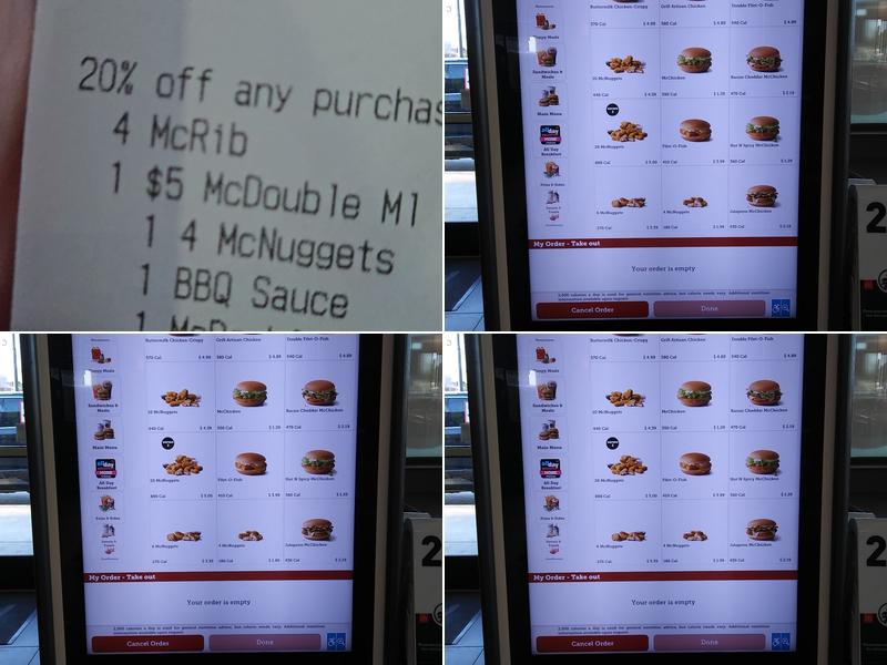 McDonald's Menu