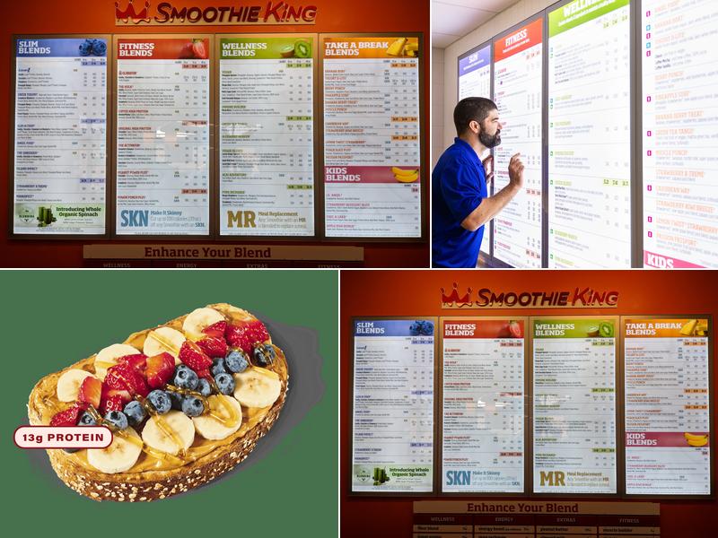 Smoothie King Menu