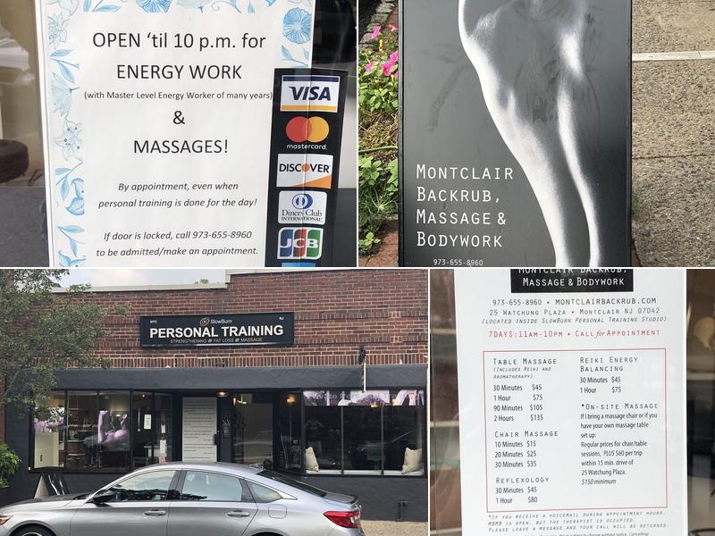 Montclair Backrub, Massage & Bodywork