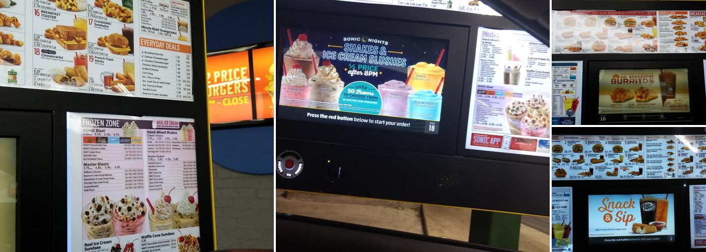 Sonic Drive-In Menu