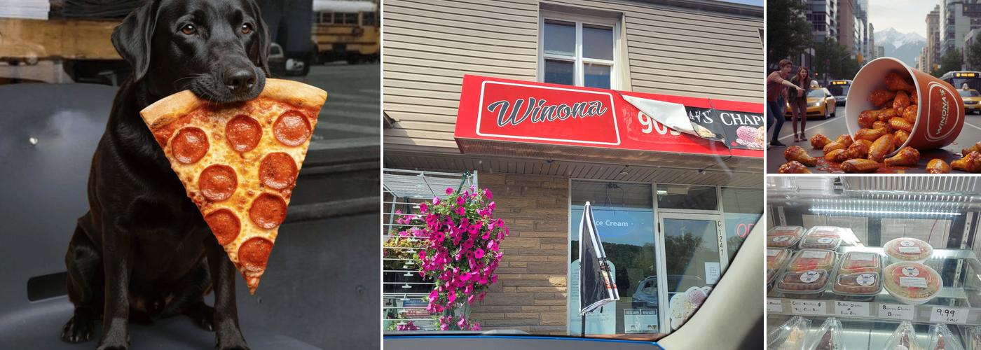 CRAZY FISH AND WINGS ,WINONA ICECREAM