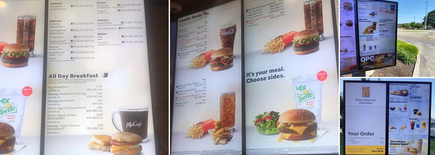 McDonald's Menu