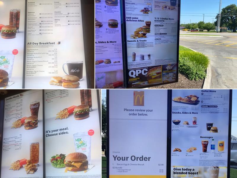 McDonald's Menu