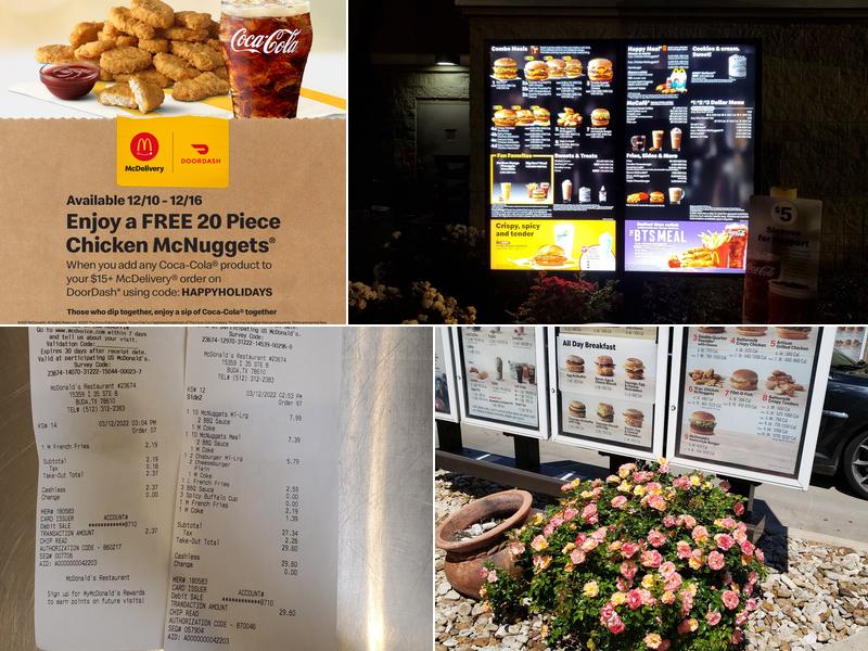 McDonald's Menu