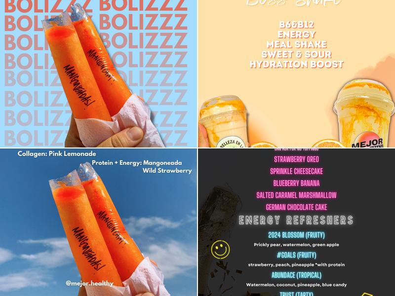 Mejor Healthy! Herbalife Menu