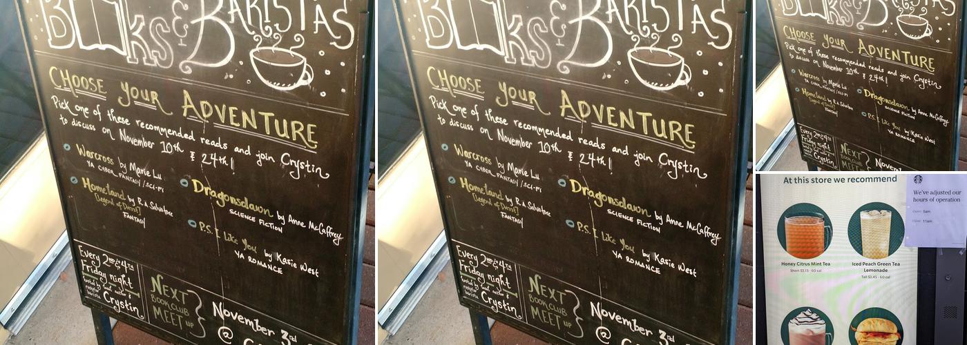 Starbucks Menu