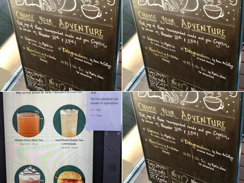 Starbucks Menu