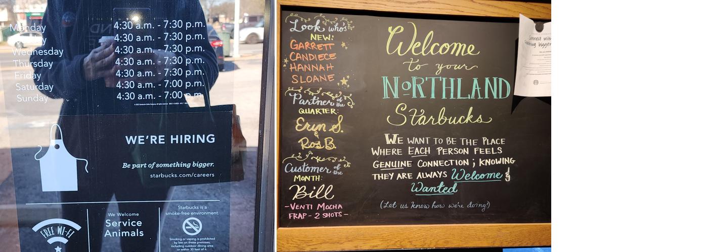 Starbucks Menu