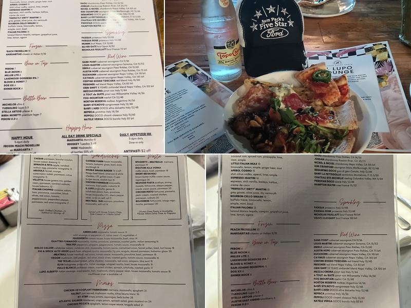 San Daniele Italian Eatery & Bar Menu