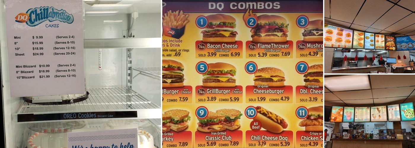 Dairy Queen Menu