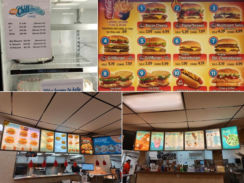 Dairy Queen Menu