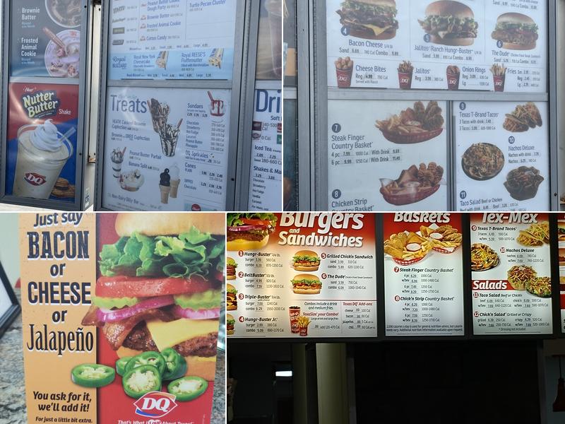 Dairy Queen Menu