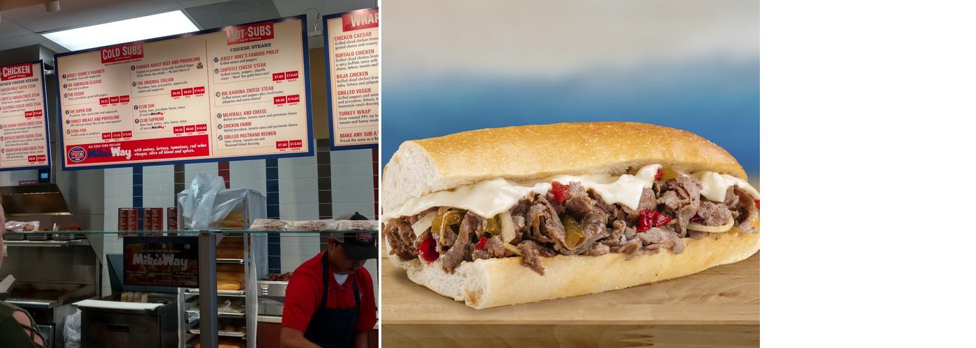 Jersey Mike's Subs Menu