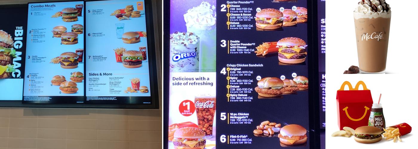 McDonald's Menu