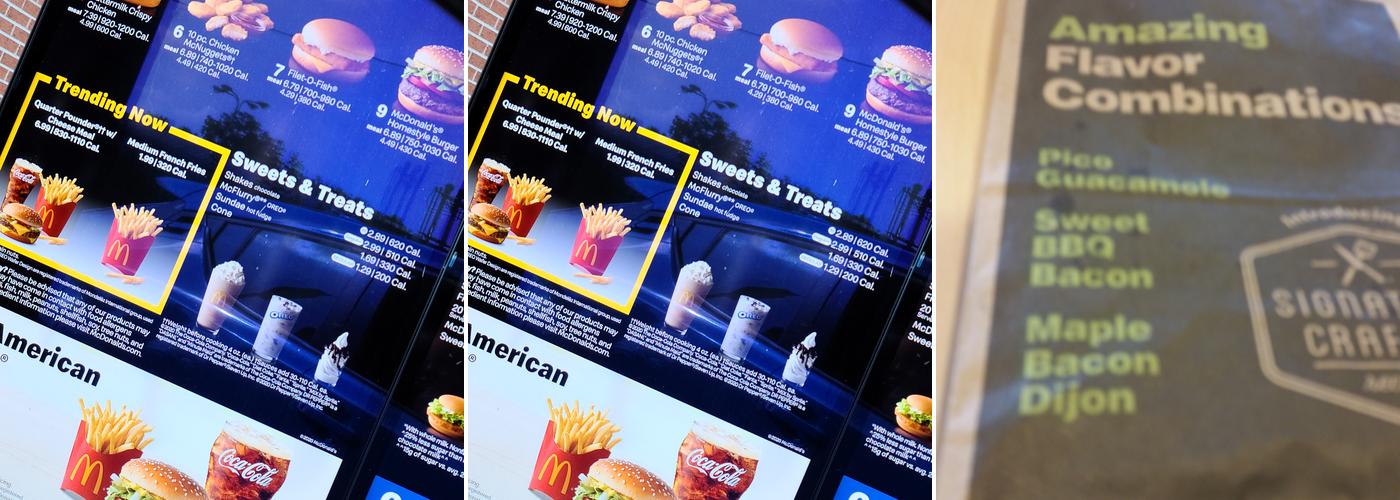 McDonald's Menu