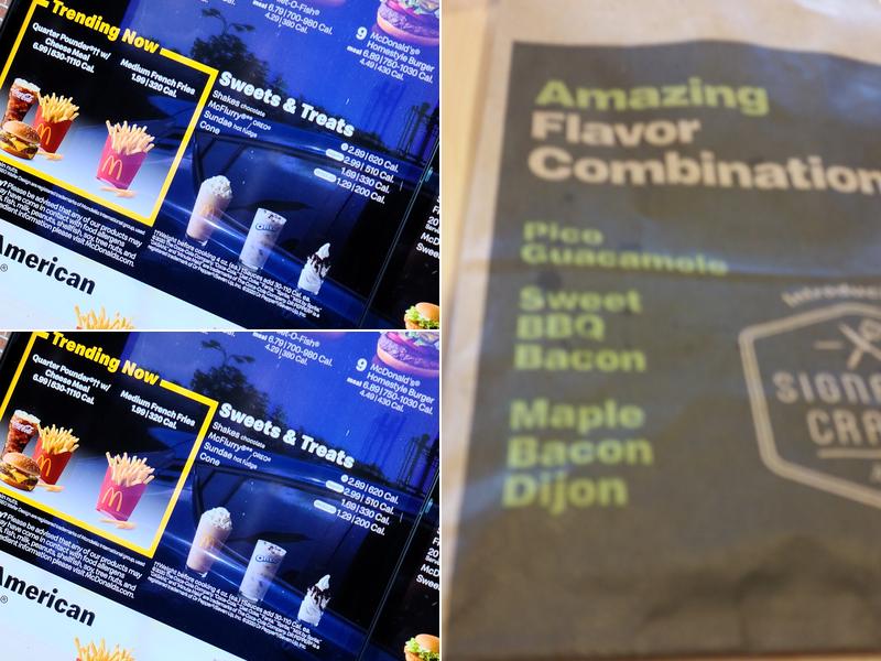 McDonald's Menu