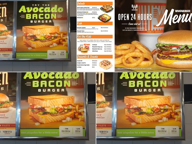 Whataburger Menu