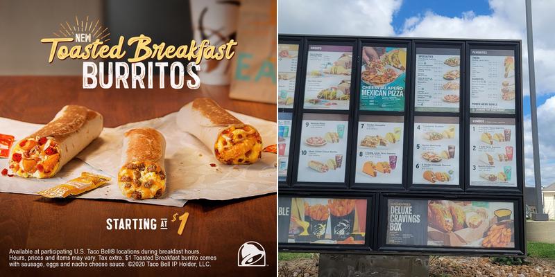 Taco Bell Menu