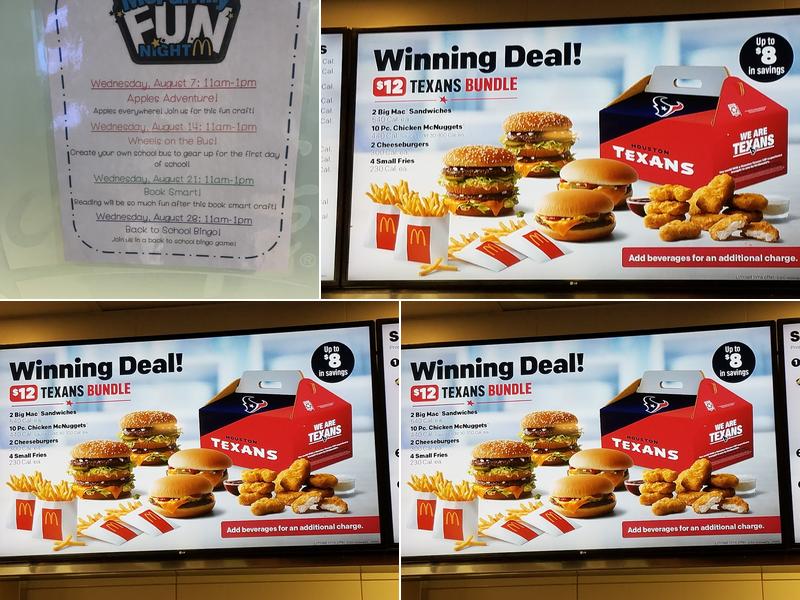 McDonald's Menu
