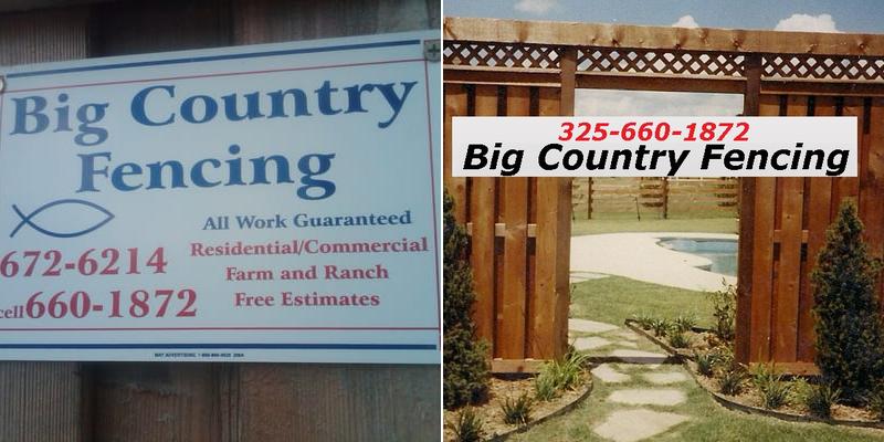 Big Country Fencing