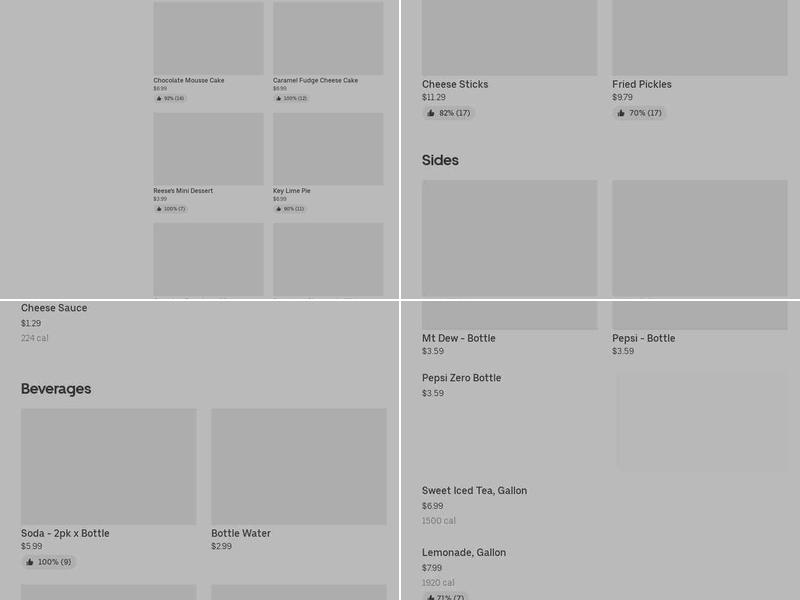 Hootie's Burger Bar Menu