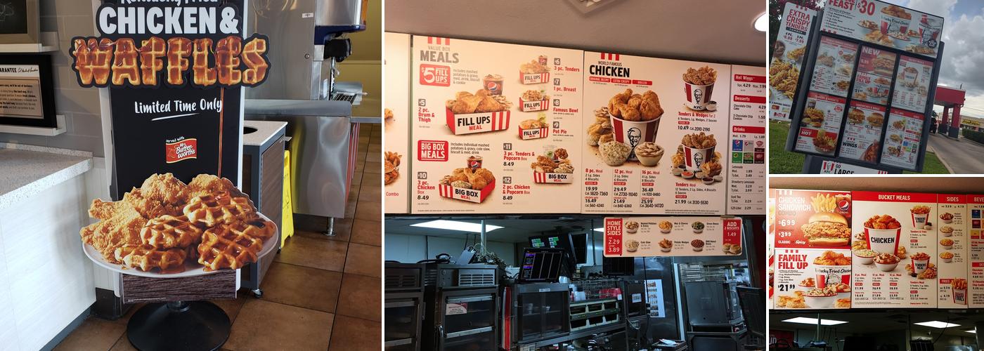KFC Menu