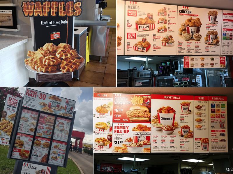 KFC Menu
