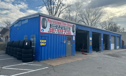 Persistent tire shop 25 years in the business