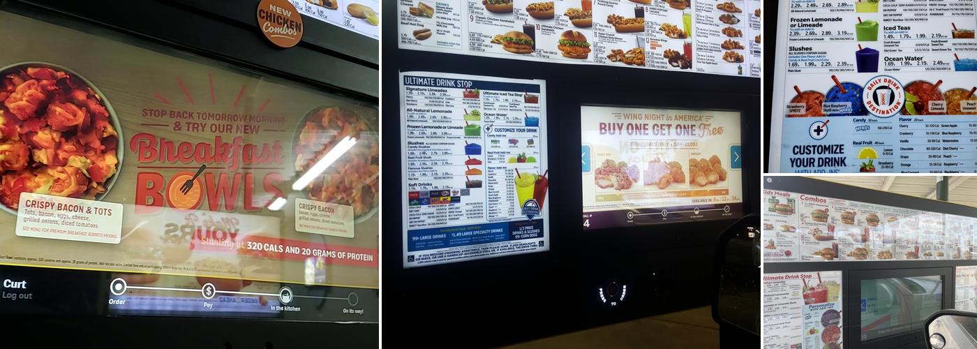 Sonic Drive-In Menu