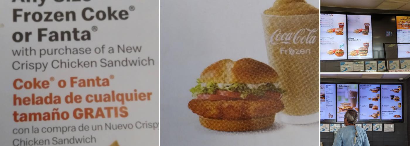 McDonald's Menu