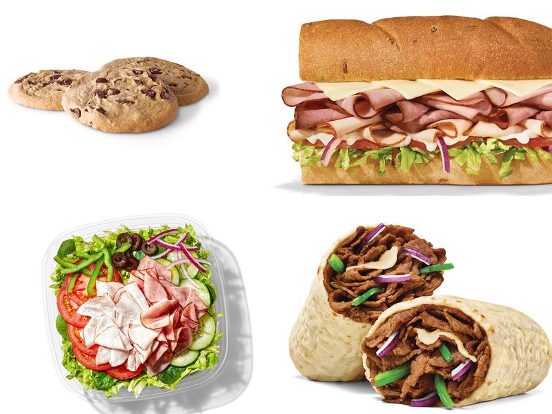 Subway Menu