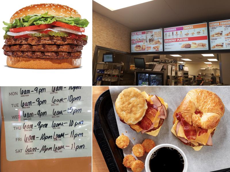 Burger King Menu