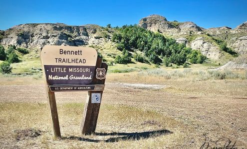 Bennett Campground Grassy Butte