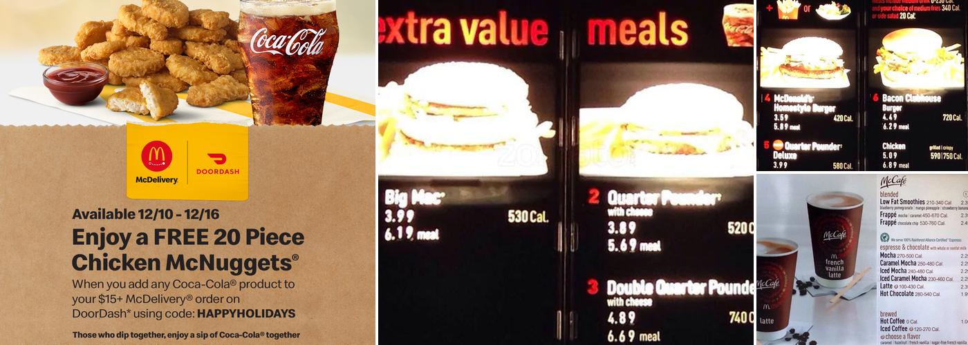 McDonald's Menu