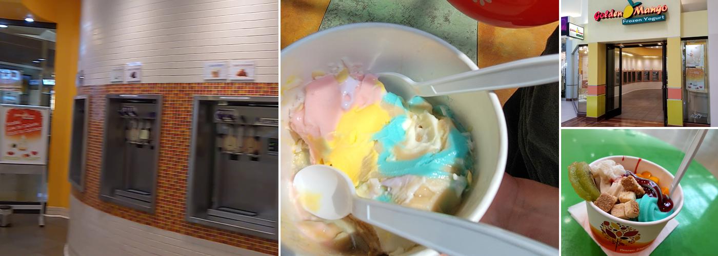 Golden Mango Frozen Yogurt