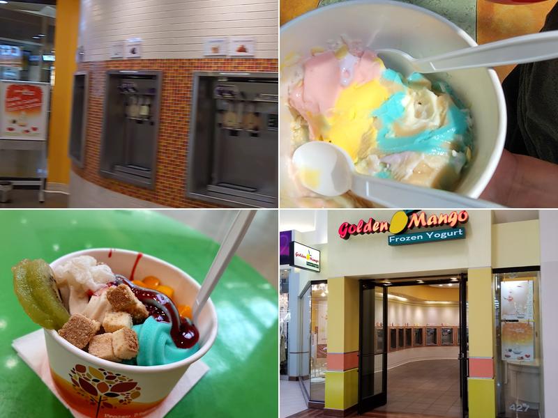 Golden Mango Frozen Yogurt