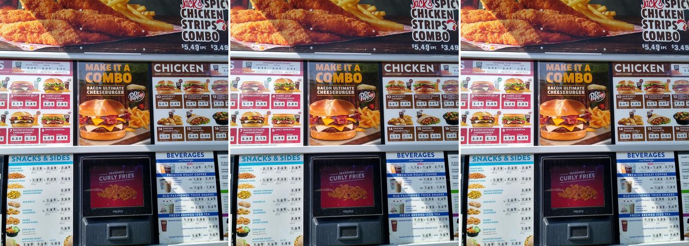 Jack in the Box Menu