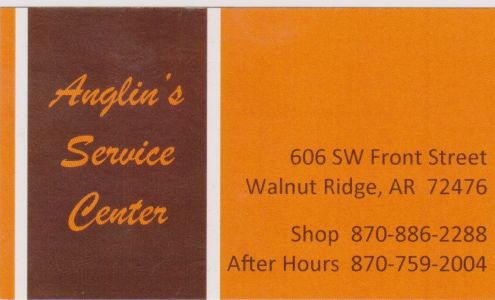 Anglin's Service Center LLC DBA Cook's Service Center Walnut Ridge