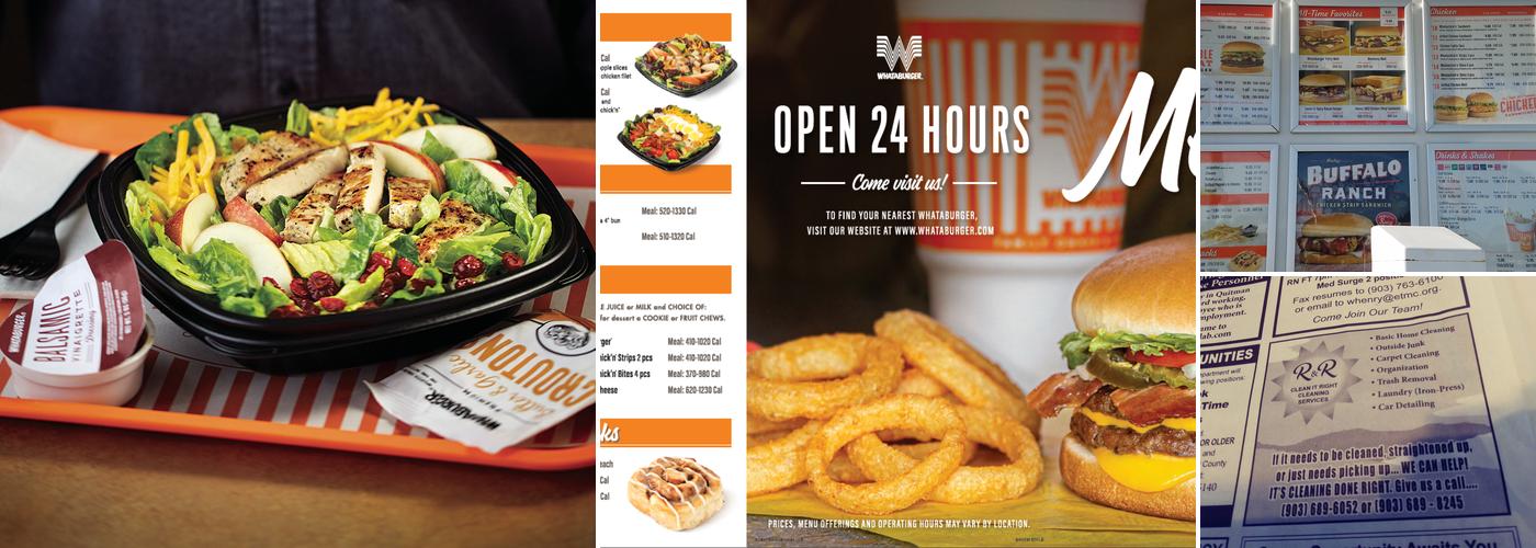 Whataburger Menu