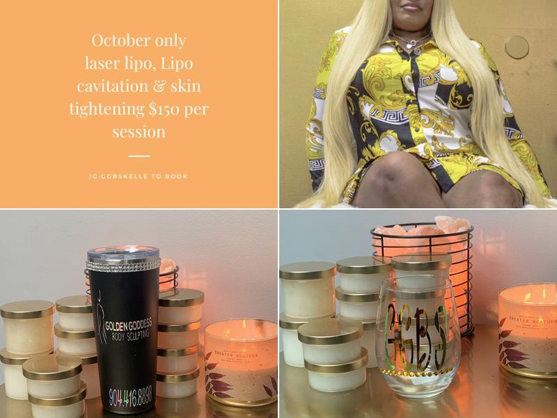 Golden Goddess body sculpting