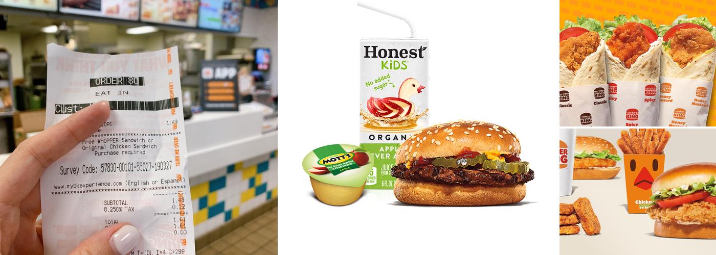 Burger King Menu