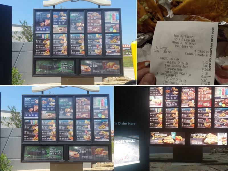 Taco Bell Menu