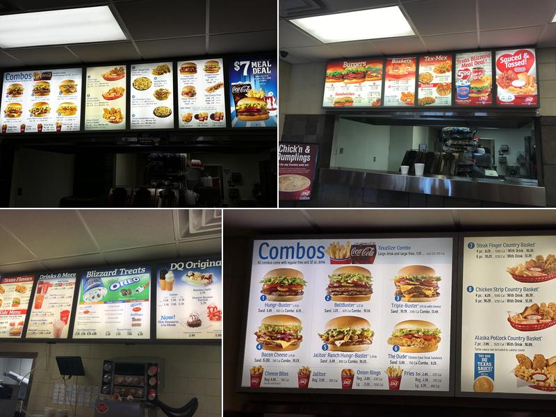 Dairy Queen Menu